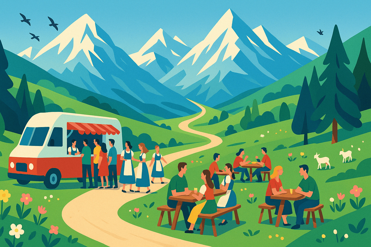 Alpentruck Video First Frame